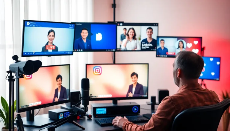 live streaming on social media-title